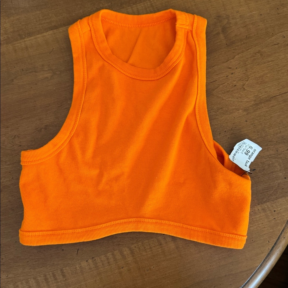 Orange tank